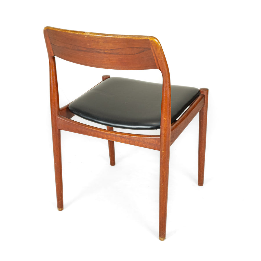 Vintage Nørgaard Style Teak Chairs - Set of 2