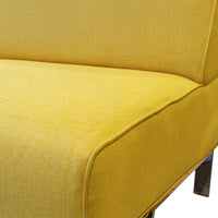PAIR STUDIO TK Spectrum Chairs Yellow Upholstery