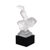H. HOFFMAN Art Deco Female Nude with Lion Car Mascot Figurine