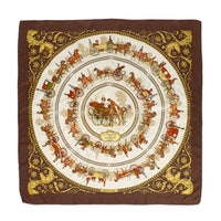 HERMÈS Silk Scarf - La Promenade de Longchamps