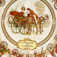 HERMÈS Silk Scarf - La Promenade de Longchamps
