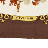 HERMÈS Silk Scarf - La Promenade de Longchamps
