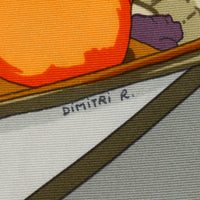 HERMÈS Silk Scarf - Marché Flottant du Lac Inlé