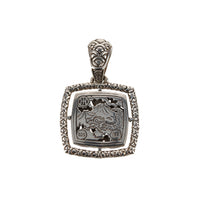 JOHN HARDY Sterling Silver & 18K Gold Square Naga Pendant Enhancer