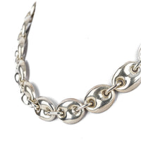 TAXCO Sterling Silver Anchor Chain Necklace