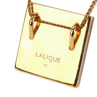 LALIQUE GP Masque de Femme Pendant Necklace 24"