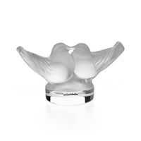 LALIQUE Lovebirds Kissing 61055 Figurine