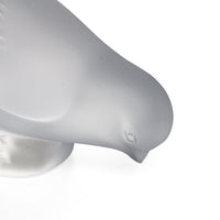 LALIQUE Sparrow Pecking 11604 Figurine
