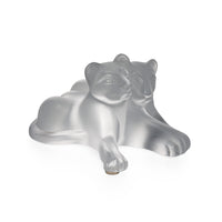 LALIQUE Tambwee Lion Cubs 11667 Figurine
