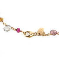 LINDA PENWARDEN 14K Yellow Gold Sapphire & Ruby Bracelet