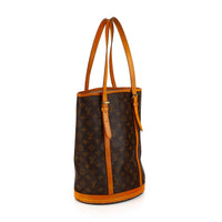 LOUIS VUITTON Monogram Canvas Bucket Bag GM