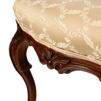 Louis Philippe Carved Occasional Chairs - Set of 2