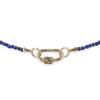 MARLA AARON 14K Lapis Lazuli Gemstone Clasp Necklace
