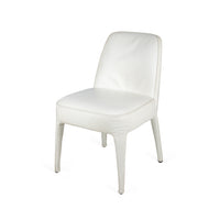 MAXALTO Febo White Leather Chair