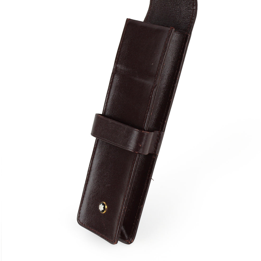 MONTBLANC Meisterstück 2-Pen Pouch - Brown Leather