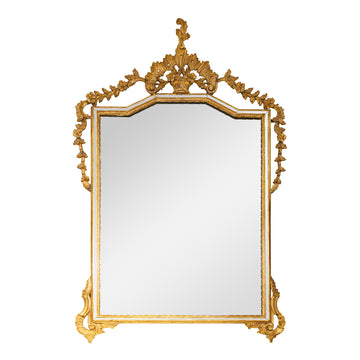 Vintage Louis Style Gilt Mirror