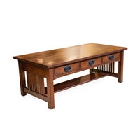 Mission Oak Coffee Table