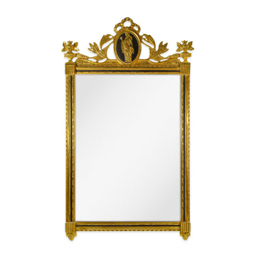 Neoclassical-Style Gilt Mirror