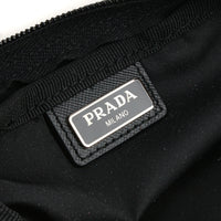 PRADA Tessuto Makeup Bag - Black