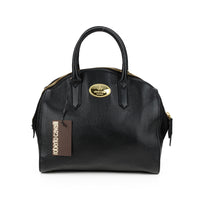 ROBERTO CAVALLI Handbag - Black Leather & Suede