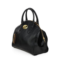 ROBERTO CAVALLI Handbag - Black Leather & Suede