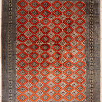 Hand Knotted Wool Persian Style Rug              121"x90"