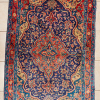 Hand Knotted Wool Persian Rug 78"x53"