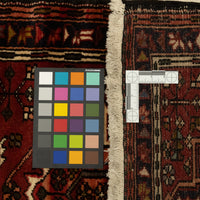 Hand-Knotted Wool Karajeh Runner 12'8" x 2'6"