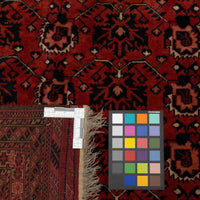 Hand-Knotted Wool Rug 6'10" x 4'2"
