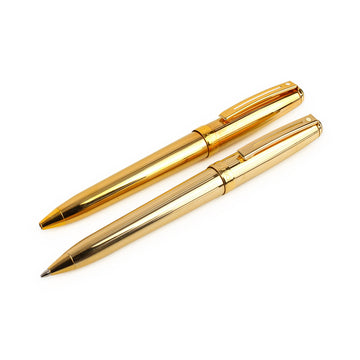 SHEAFFER Gold-Plated Ballpoint Pen & Mechanical Pencil Set