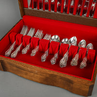 INTERNATIONAL SILVER Joan Of Arc Sterling Flatware 10 Place Settings Plus Extras