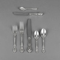 BIRKS Laurentian Sterling Luncheon Flatware 8 Place Settings Plus Extras