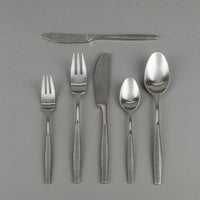 DANSK Variation VI Stainless Steel Flatware 8 Place Settings Plus Extras