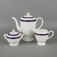 ROYAL WORCESTER Howard Blue 8 Place Settings Plus Extras