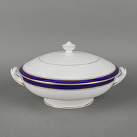 ROYAL WORCESTER Howard Blue 8 Place Settings Plus Extras