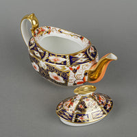 ROYAL CROWN DERBY Traditional Imari 2451 Tea Set 15 Pieces