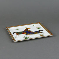 HERMÈS Cheval D'Orient Square Plate