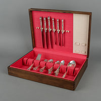 BIRKS Chantilly Sterling Luncheon Flatware 40 Pieces