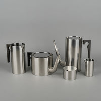 STELTON Arne Jacobsen Cylinda- Line Stainless Steel Tea & Coffee Service