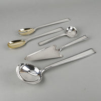 ERCUIS Silver Plate Flatware 10 Place Settings w/Extras - Shell Motif Pattern