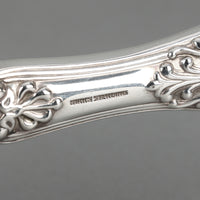 BIRKS Queens Sterling Silver Handle Silverplate Cake Knife