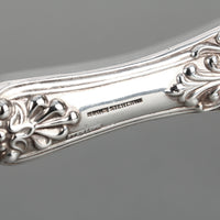 BIRKS Queens Sterling Silver Handle Stainless Steel Carving Set