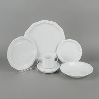 ROSENTHAL Tapio Wirkkala POLYGON White 12 Place Settings Plus Extras