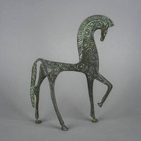 Frederick Weinberg-Style Brass/Bronze Etruscan Horse