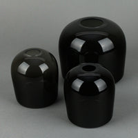 AUDO COPENHAGEN Smoke Glass Troll Vases - Set of 5