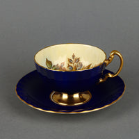 AYNSLEY JA Bailey Cabbage Rose Cup & Saucer