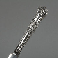 C.R. CARLSTROM Silverplate Fruit Knife Stand & A.G DUFVA Silverplate Knives