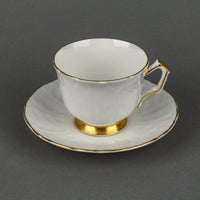 AYNSLEY Golden Crocus - 7 Place Settings +