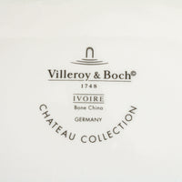 VILLEROY & BOCH Ivoire Chateau Collection Chargers - Set of 7