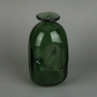 TWO RIVERS Art Glass Tree Vase - Green